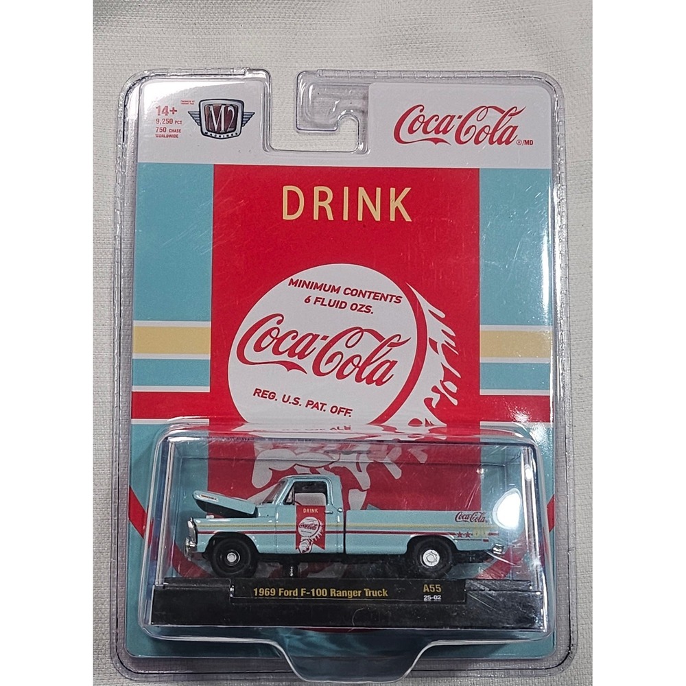 1969 Ford F-100 Ranger Truck‎ "Coca Cola" 1:64 Model M2 Machines 52500 NEW
